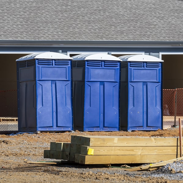 are there any additional fees associated with portable restroom delivery and pickup in Gantt Alabama